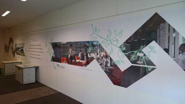 Launceston Airport Printed Wall Graphics
