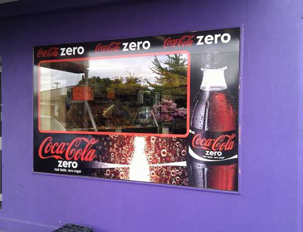Coca Cola Window Signs Copy