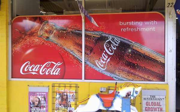 Coke Window Signage Copy