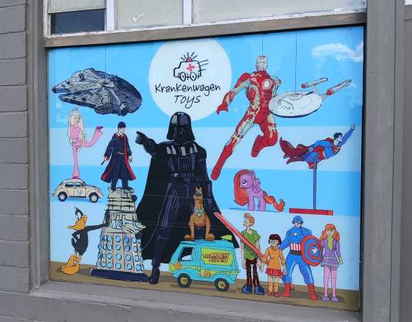 Window Graphics Krankenwageb Toys Hobart