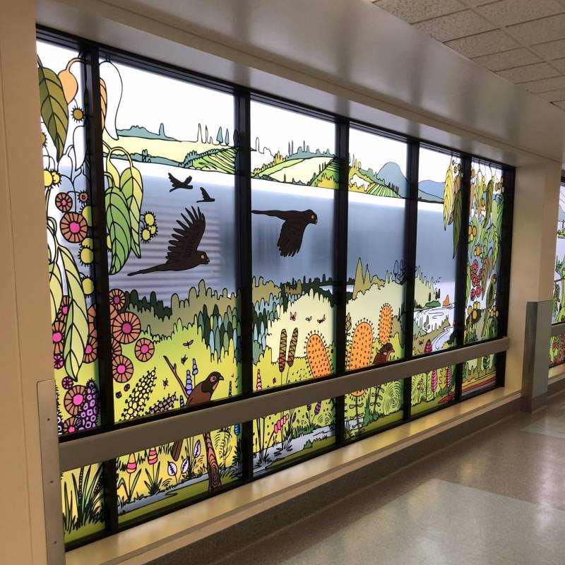 4 K Hospital Window Graphics